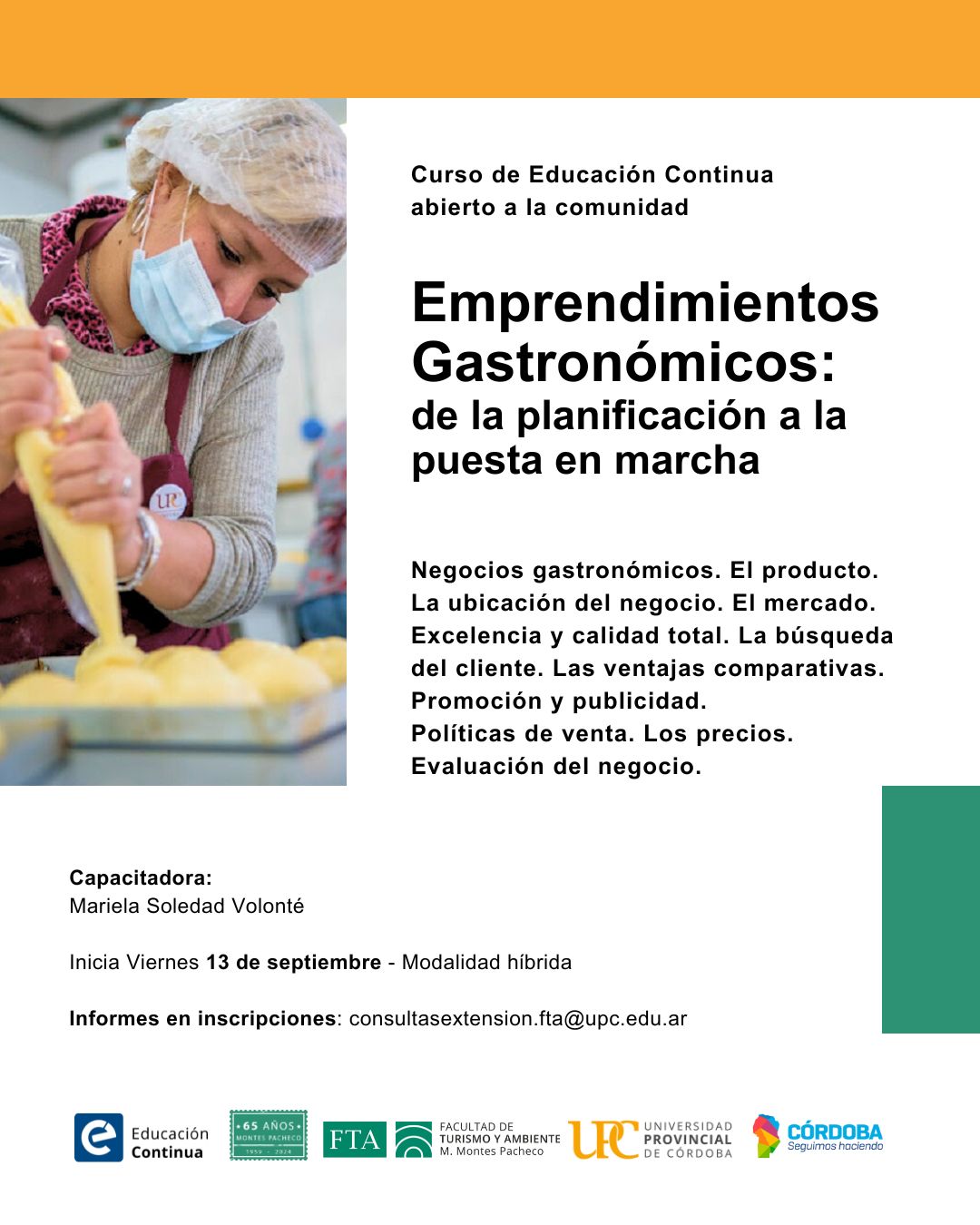 Emprendimientos gastronómicos