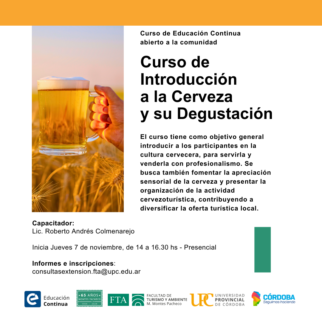 Curso de instroducción a la cerveza y su degustación FTA-UPC